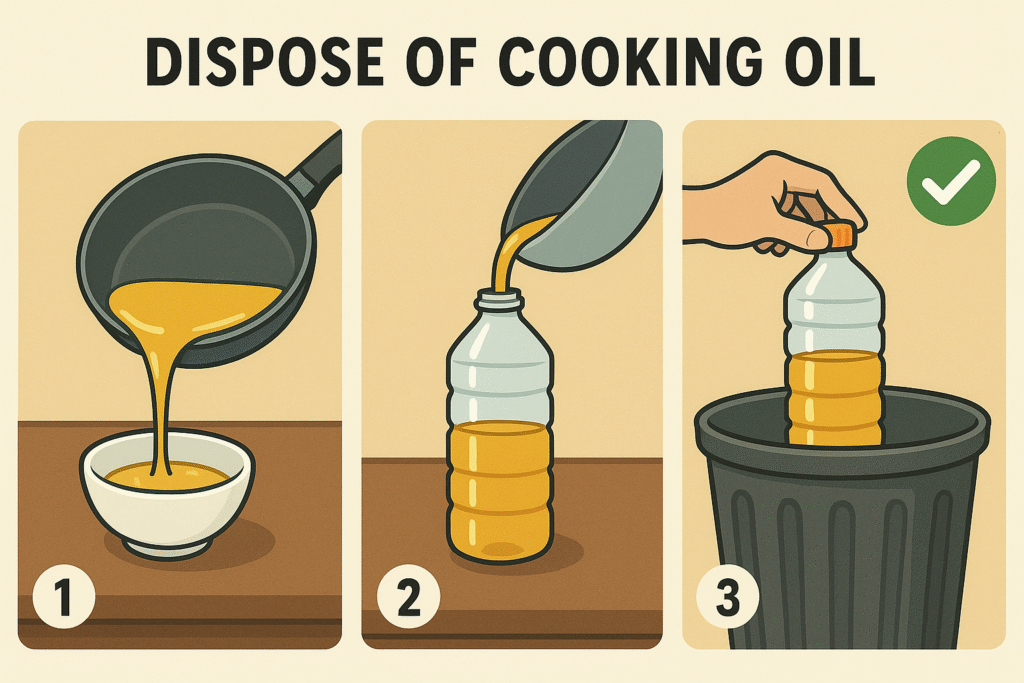 Dispose of Cooking Oil